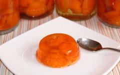 Варенье из абрикосов с желатином Как приготовить желе из абрикос