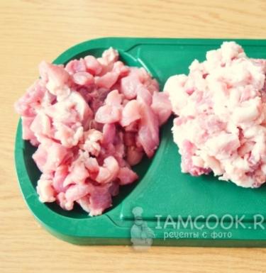 Пошаговый фото рецепт приготовления ветчины из свинины со сладким перцем в домашних условиях